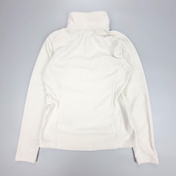 THE NORTH FACE 1/4 Zip Long Sleeve Fleece Sweater Jacket Gorpcore XS Ivory Cream - Picture 6 of 10